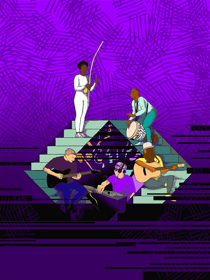 The Jam, Digital Painting