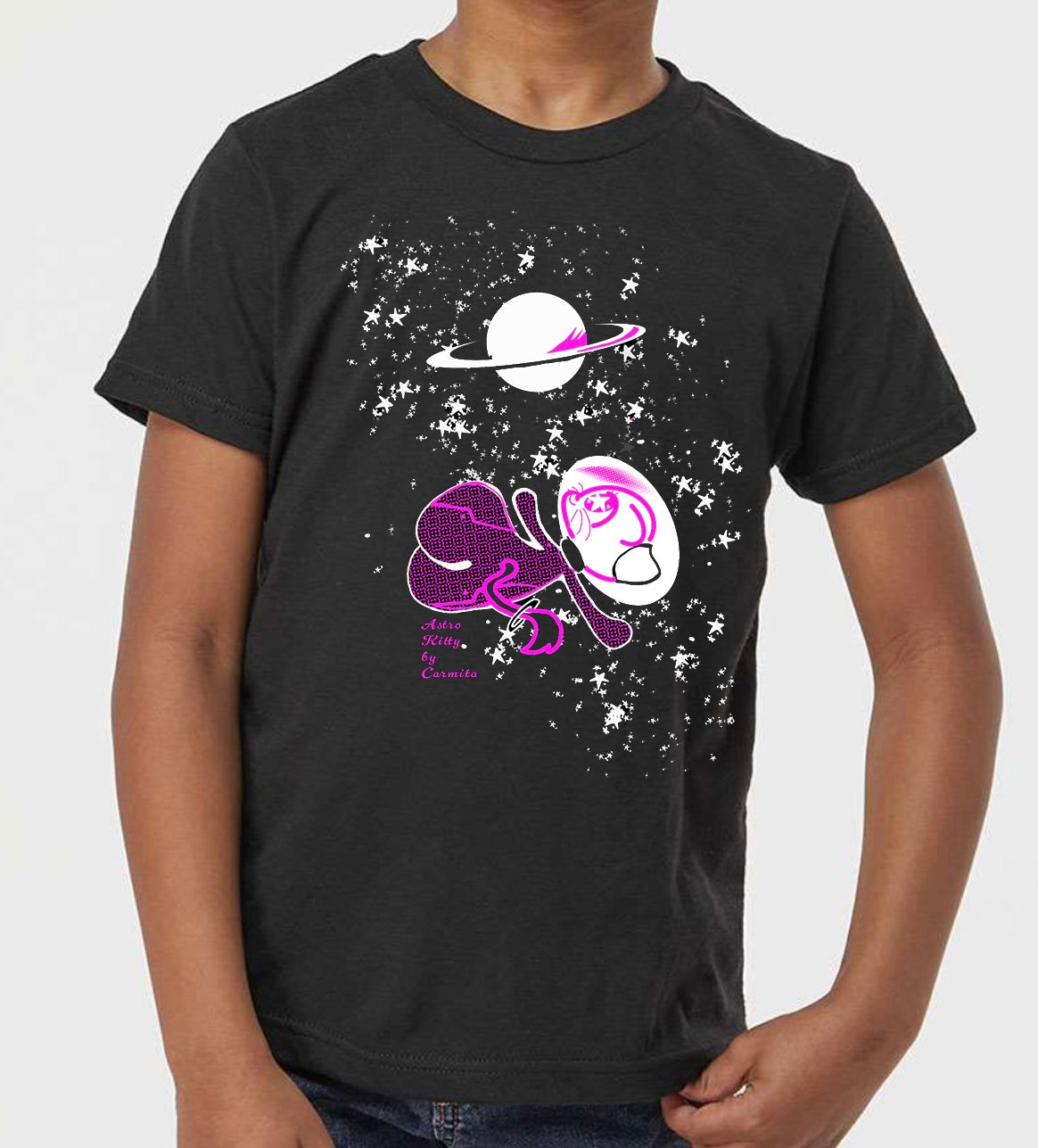 YOUTH Short Sleeve Astro Kitty