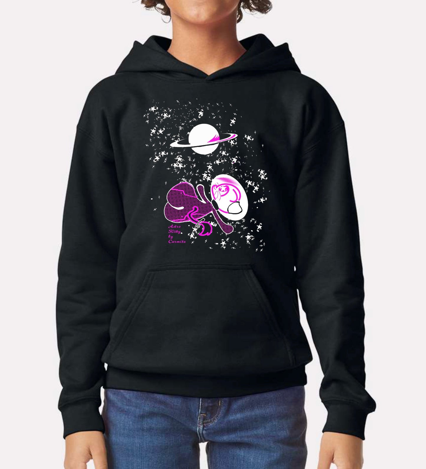 YOUTH Hoodie, Astro Kitty (shipping included)