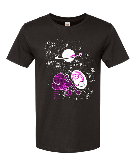 ADULT Short Sleeve Astro Kitty