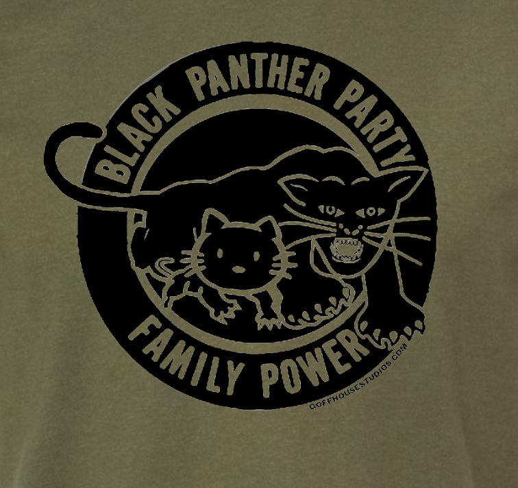 ADULT Short Sleeve PANTHER FAMILY