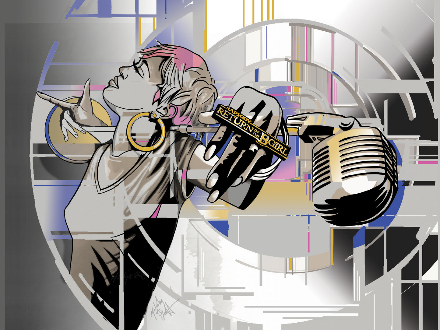 Queen of Flow, Digital Painting