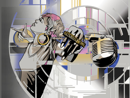 Queen of Flow, Digital Painting